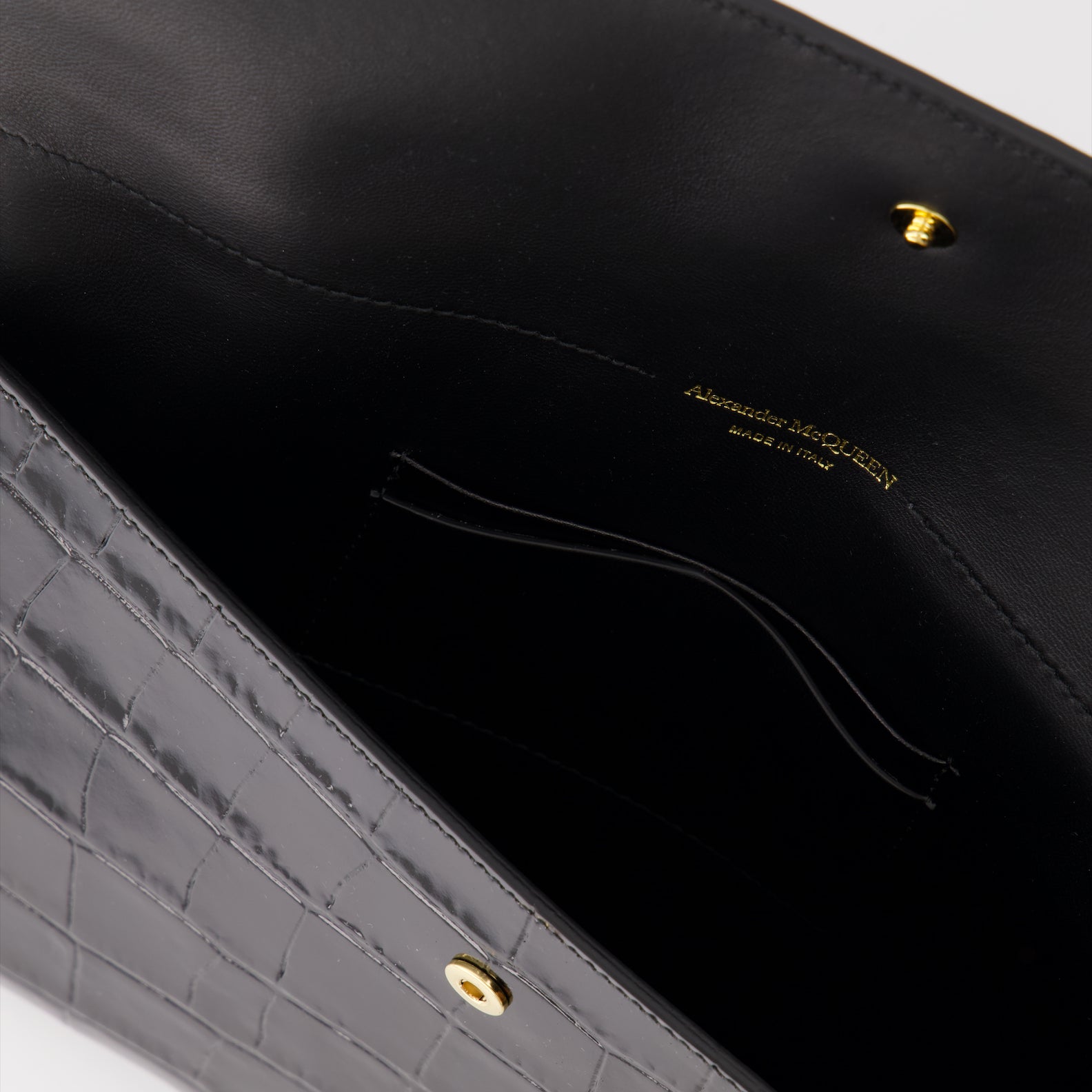 Pochettes Minaudière Skull Alexander McQueen Noir Femme