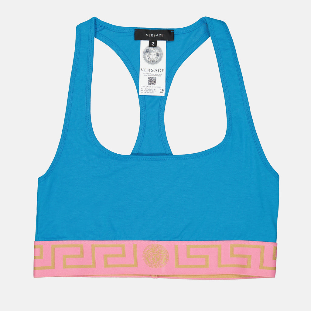 Sous-vêtements et homewear Brassière Medusa Versace Bleu Femme