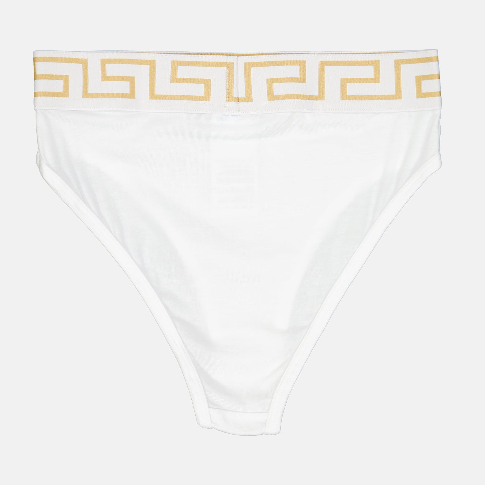 Roupa íntima e homewear Brief com Recorte Greca Versace Branco Femme