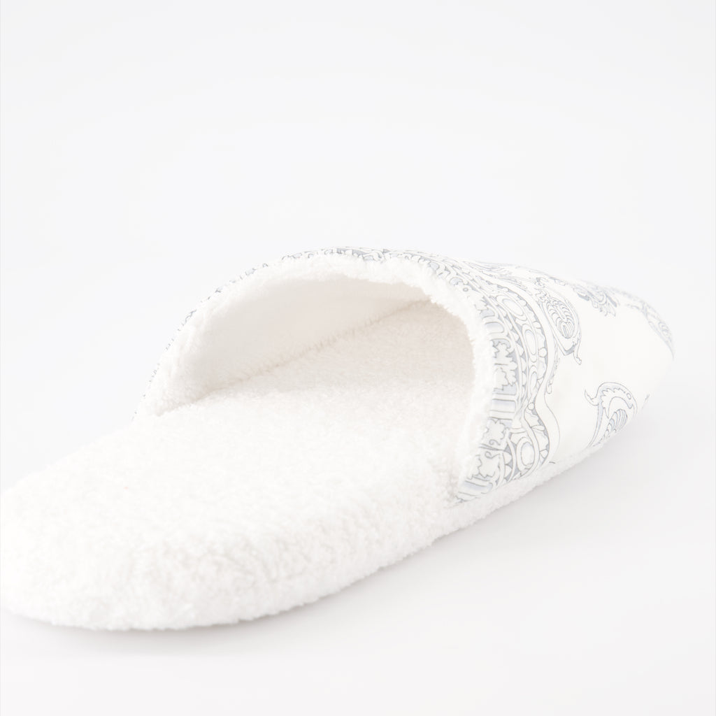 Roupa íntima e homewear Chaussons Medusa Versace Branco Unissex