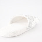 Roupa íntima e homewear Chaussons Medusa Versace Branco Unissex