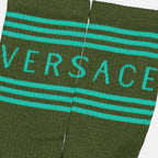 Sous-vêtements et homewear Chaussettes 90s Vintage Logo Versace Vert Homme