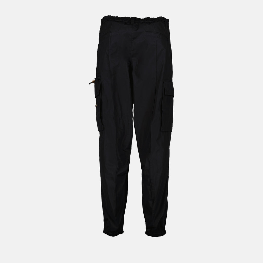 Pantalons Pantalon cargo Medusa La Greca Versace Noir Homme