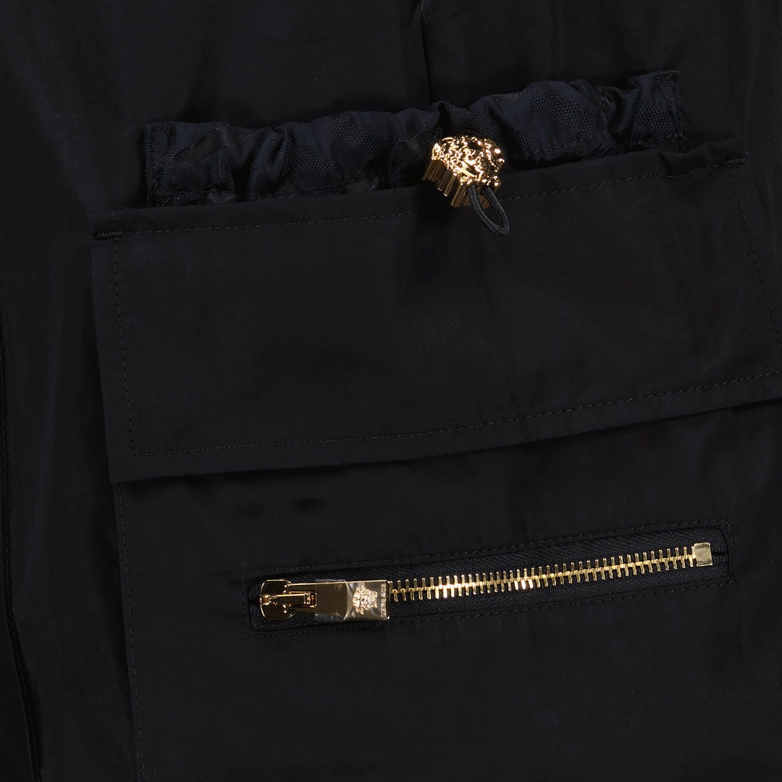 Pantalons Pantalon cargo Medusa La Greca Versace Noir Homme