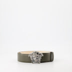 Cinturones Ceinture Medusa Versace Verde Homme