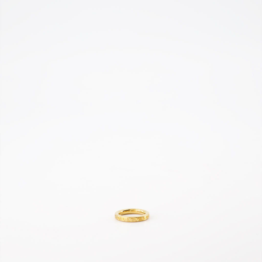Jewelry Greca ring Versace Gold Unisex
