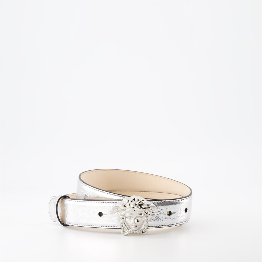 Cinturones Ceinture La Medusa Versace Plata Femme