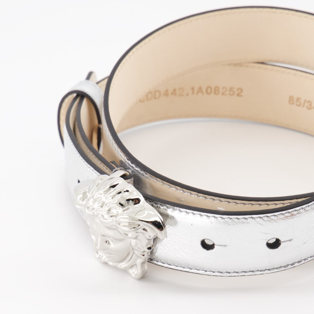 Cinturones Ceinture La Medusa Versace Plata Femme