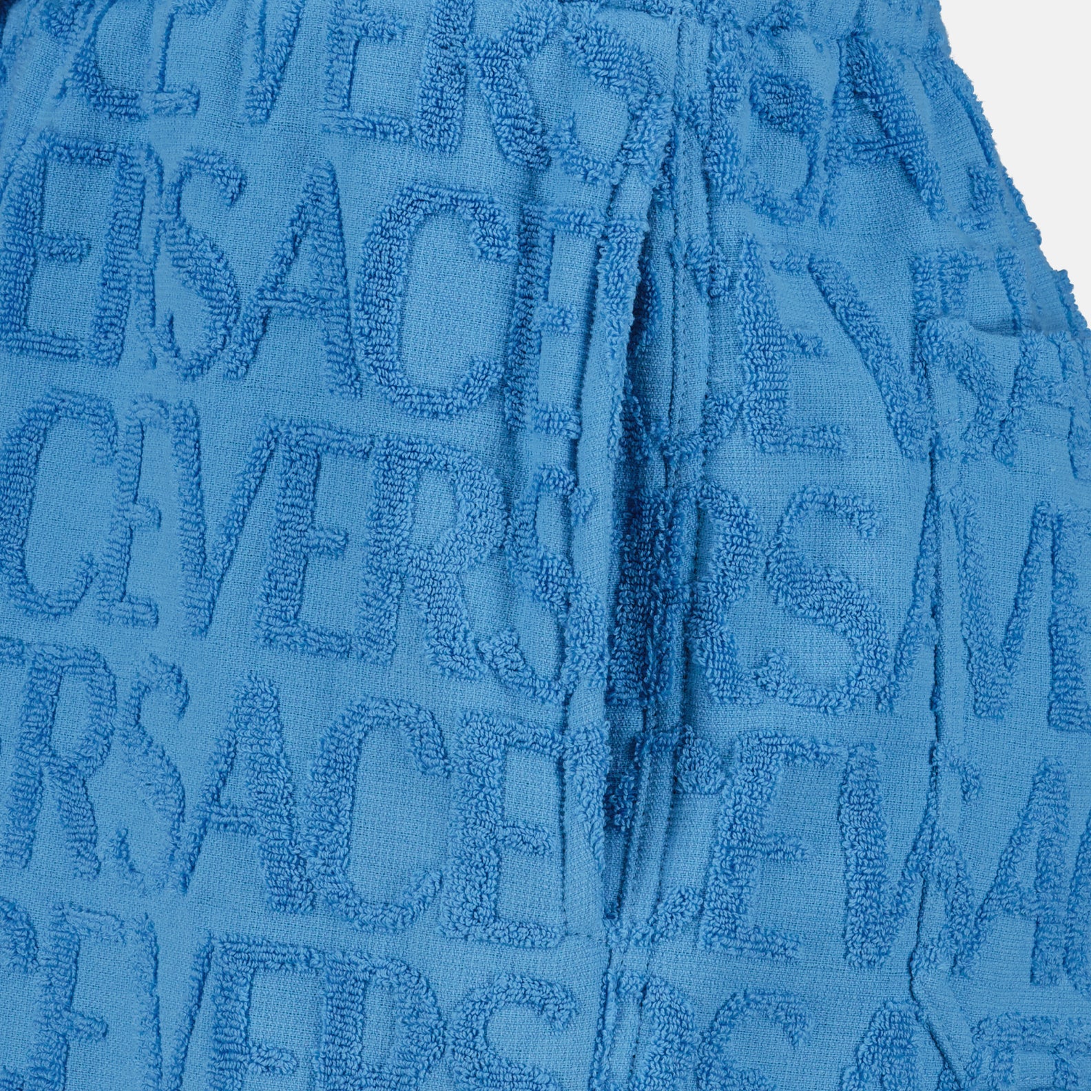 Shorts Short éponge Versace Allover Versace Blau Homme