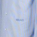 Chemises Chemise Seashell baroque Versace Bleu Homme