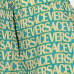 Shorts Short de bain Versace Allover Versace Bleu Femme