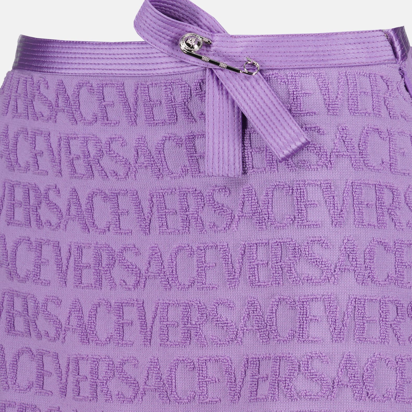 Versace Allover Mini Skirt