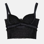 Tops Haut bustier Versace Schwarz Femme