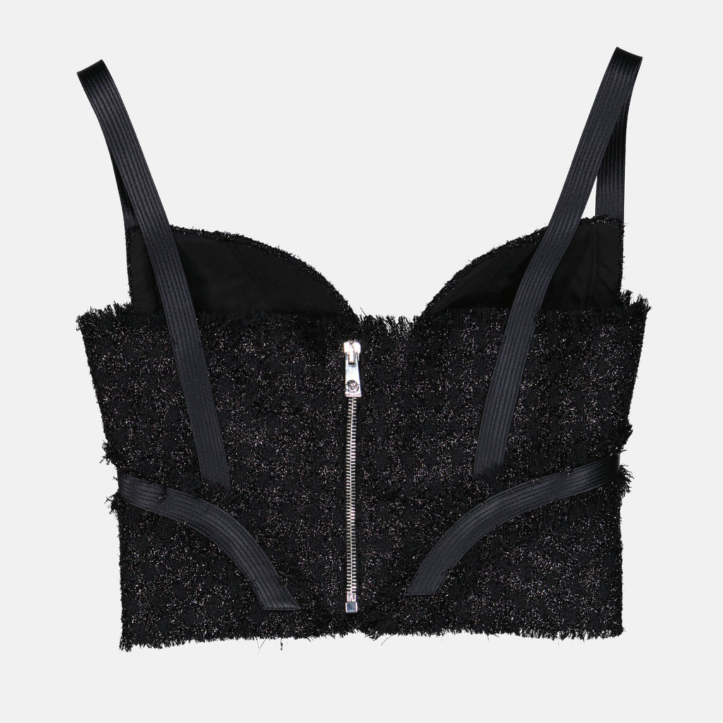 Tops Haut bustier Versace Schwarz Femme