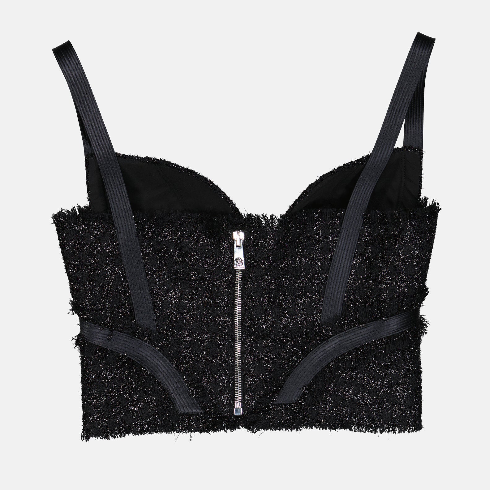 Tops Haut bustier Versace Schwarz Femme