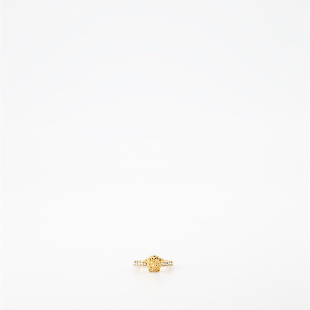 Bijoux Bague La Medusa Versace Doré Femme