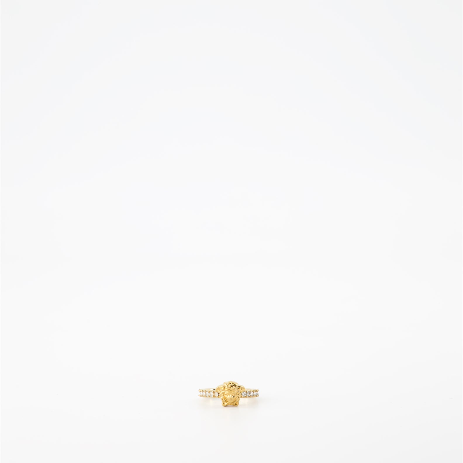 Bijoux Bague La Medusa Versace Doré Femme