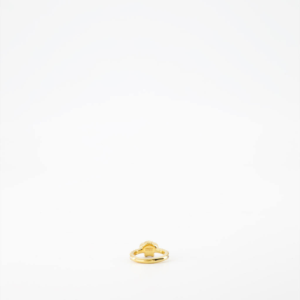 Bijoux Bague La Medusa Versace Doré Femme