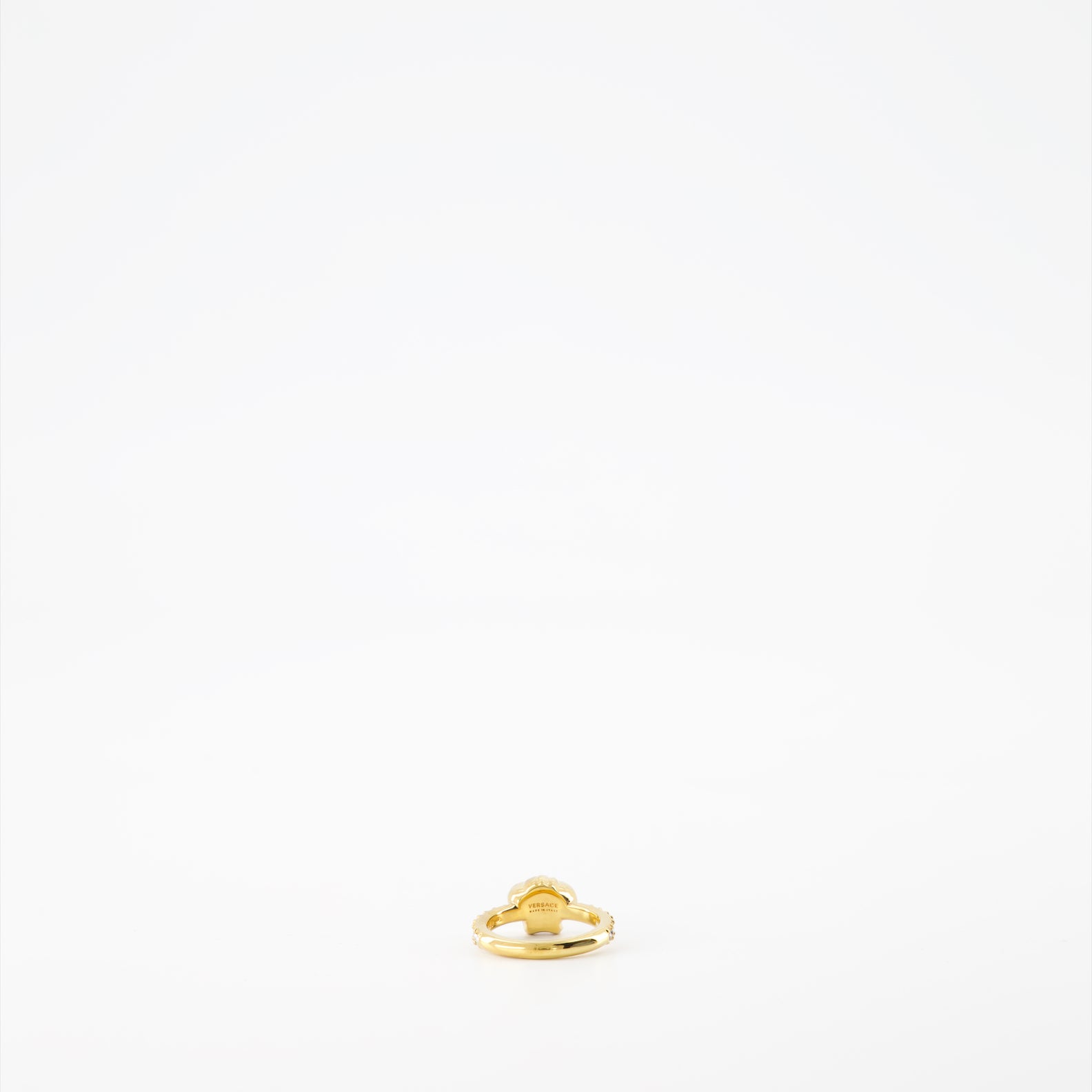 Bijoux Bague La Medusa Versace Doré Femme