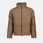 Cappotti Doudoune Versace Allover Versace Marrone Homme