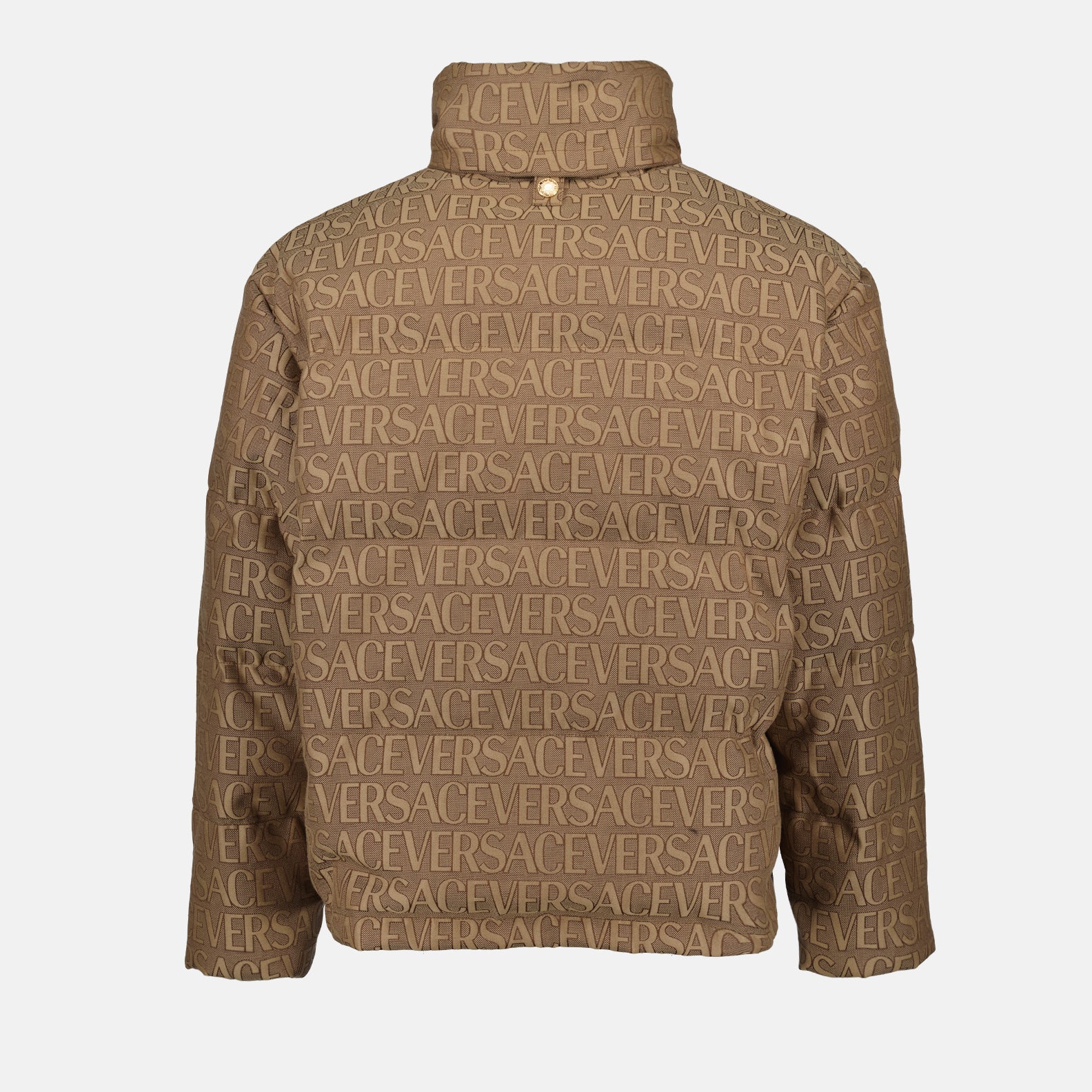 Cappotti Doudoune Versace Allover Versace Marrone Homme