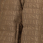 Cappotti Doudoune Versace Allover Versace Marrone Homme