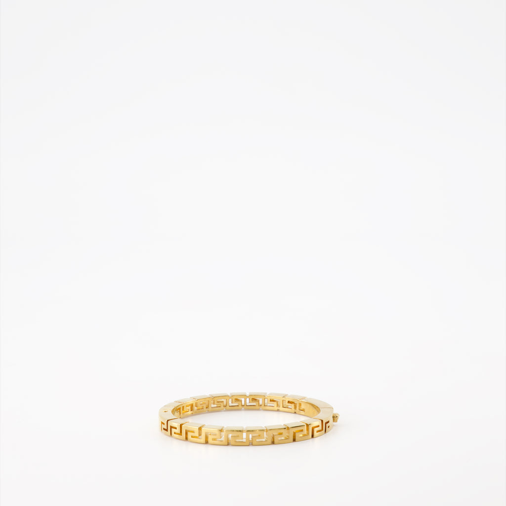 Jewelry Greca Bangle Bracelet Versace Gold Women