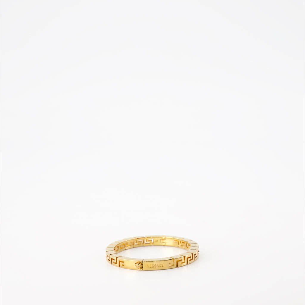 Jewelry Greca Bangle Bracelet Versace Gold Women