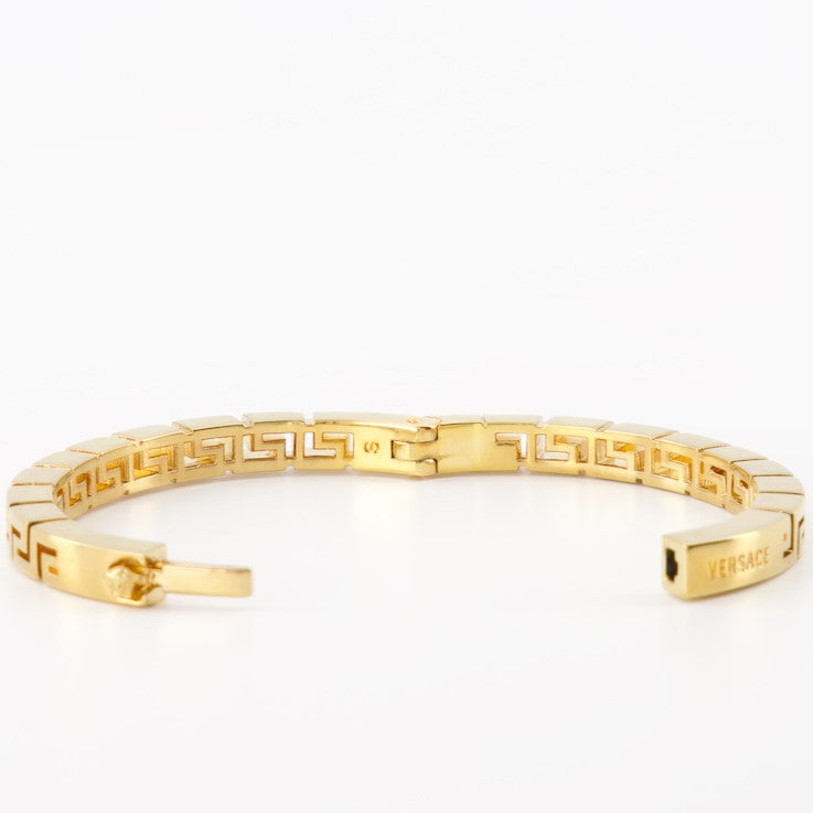 Jewelry Greca Bangle Bracelet Versace Gold Women