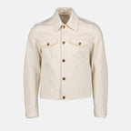 Chaquetas Veste en jean Medusa Biggie Versace Beige Homme