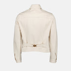 Chaquetas Veste en jean Medusa Biggie Versace Beige Homme