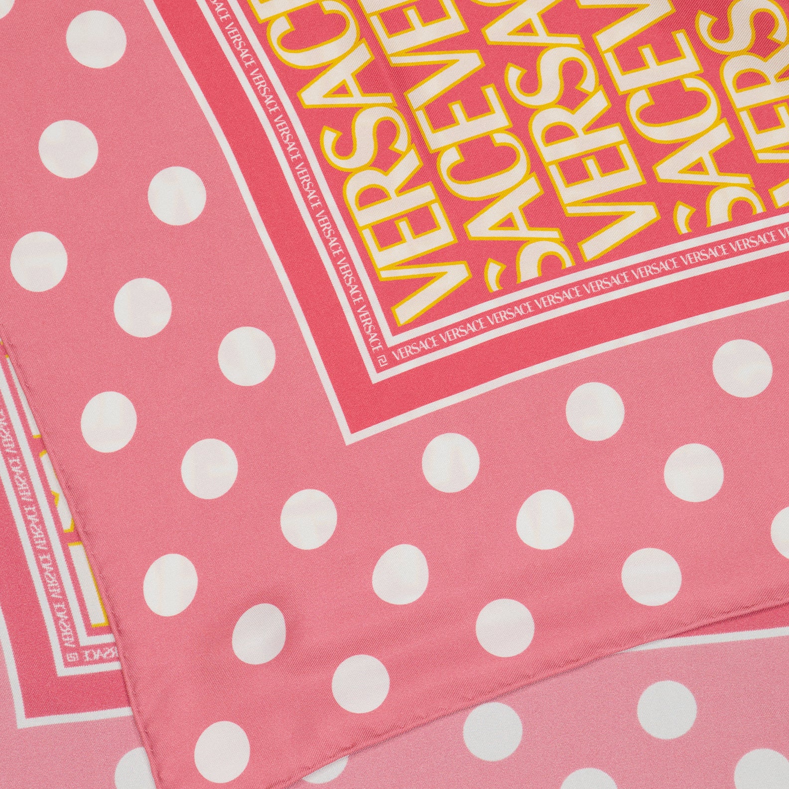 Écharpes, foulards et gants Foulard allover Versace Rose Femme