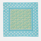 Écharpes, foulards et gants Foulard allover Versace Bleu Femme