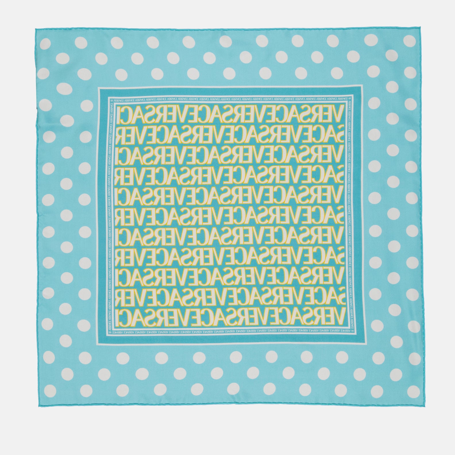 Écharpes, foulards et gants Foulard allover Versace Bleu Femme