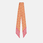 Écharpes, foulards et gants Foulard Versace Allover Versace Rose Femme