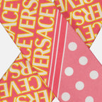 Écharpes, foulards et gants Foulard Versace Allover Versace Rose Femme