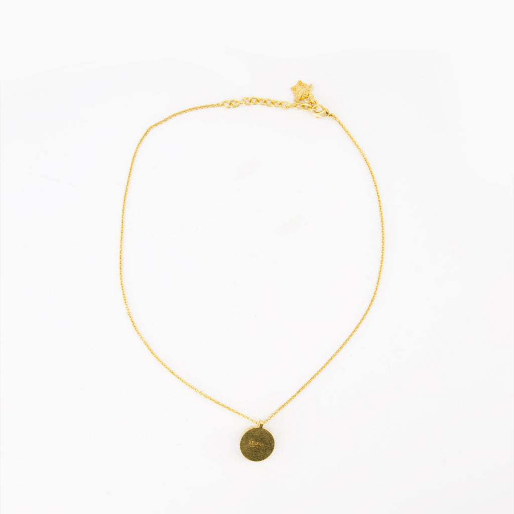 Joias Collier Medusa Versace Preto Homme