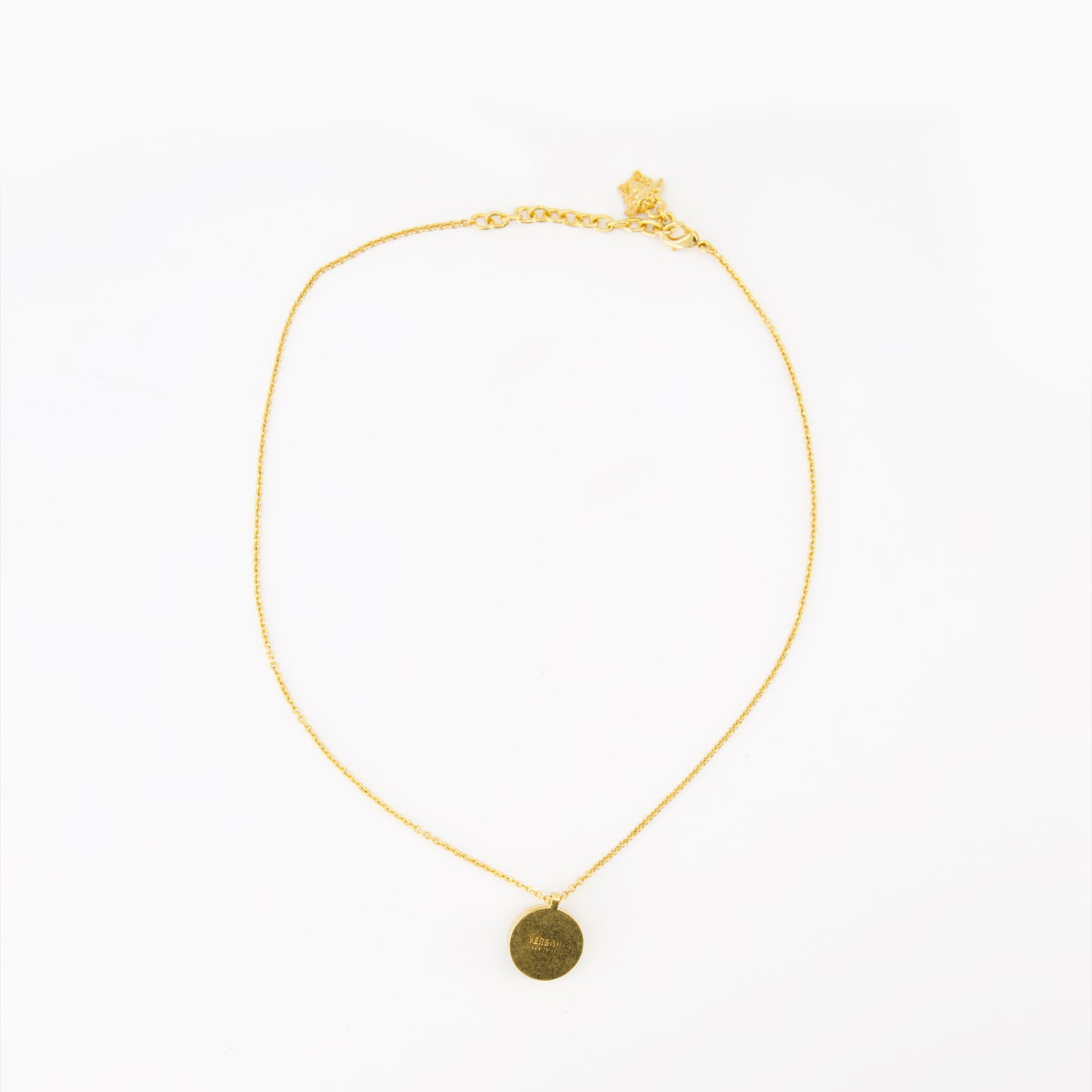 Joyería Collier Medusa Versace Negro Homme