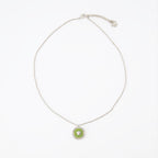 Bijoux Collier Médusa Versace Vert Homme