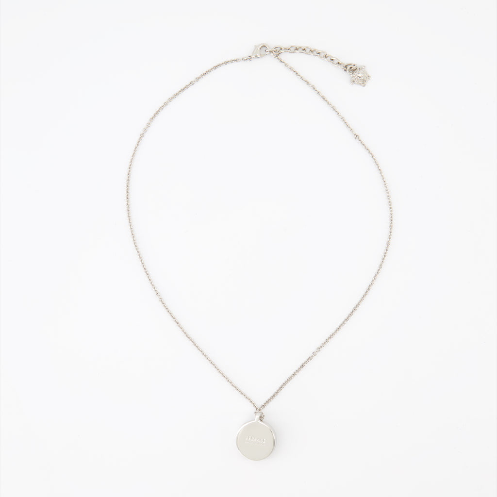 Bijoux Collier Médusa Versace Vert Homme