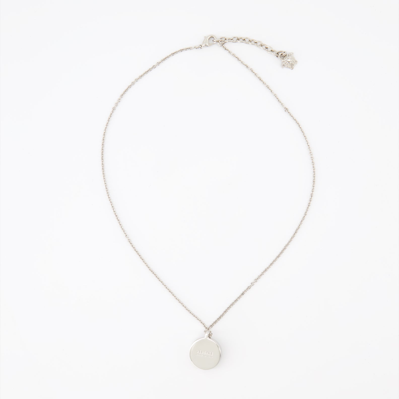 Bijoux Collier Médusa Versace Vert Homme