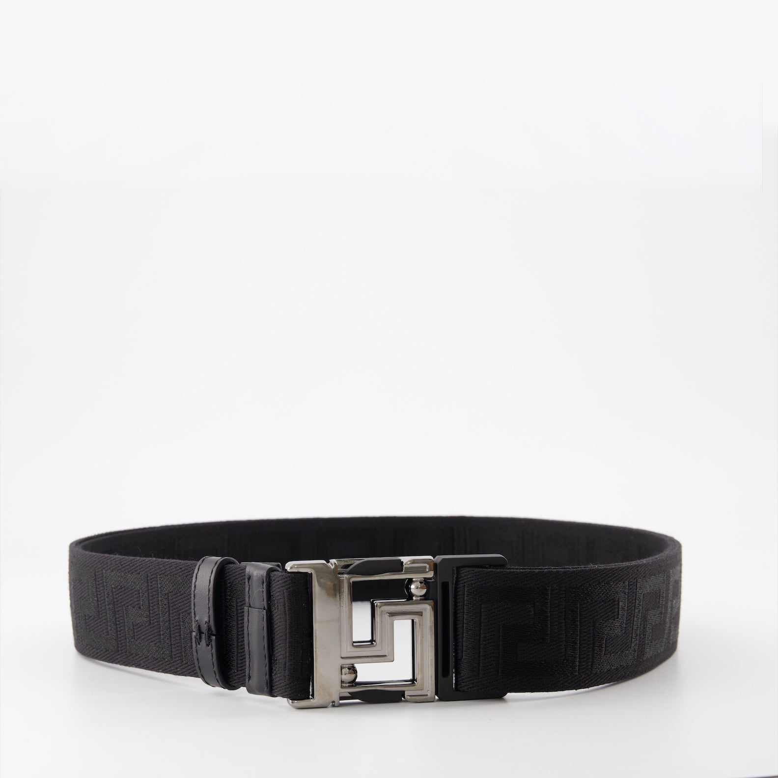 Cinturones Ceinture réversible Allover Versace Negro Homme