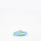 Joias Bracelet en cuir La Medusa Versace Azul Homme