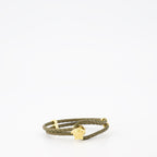 Joias Bracelet en cuir La Medusa Versace Verde Homme