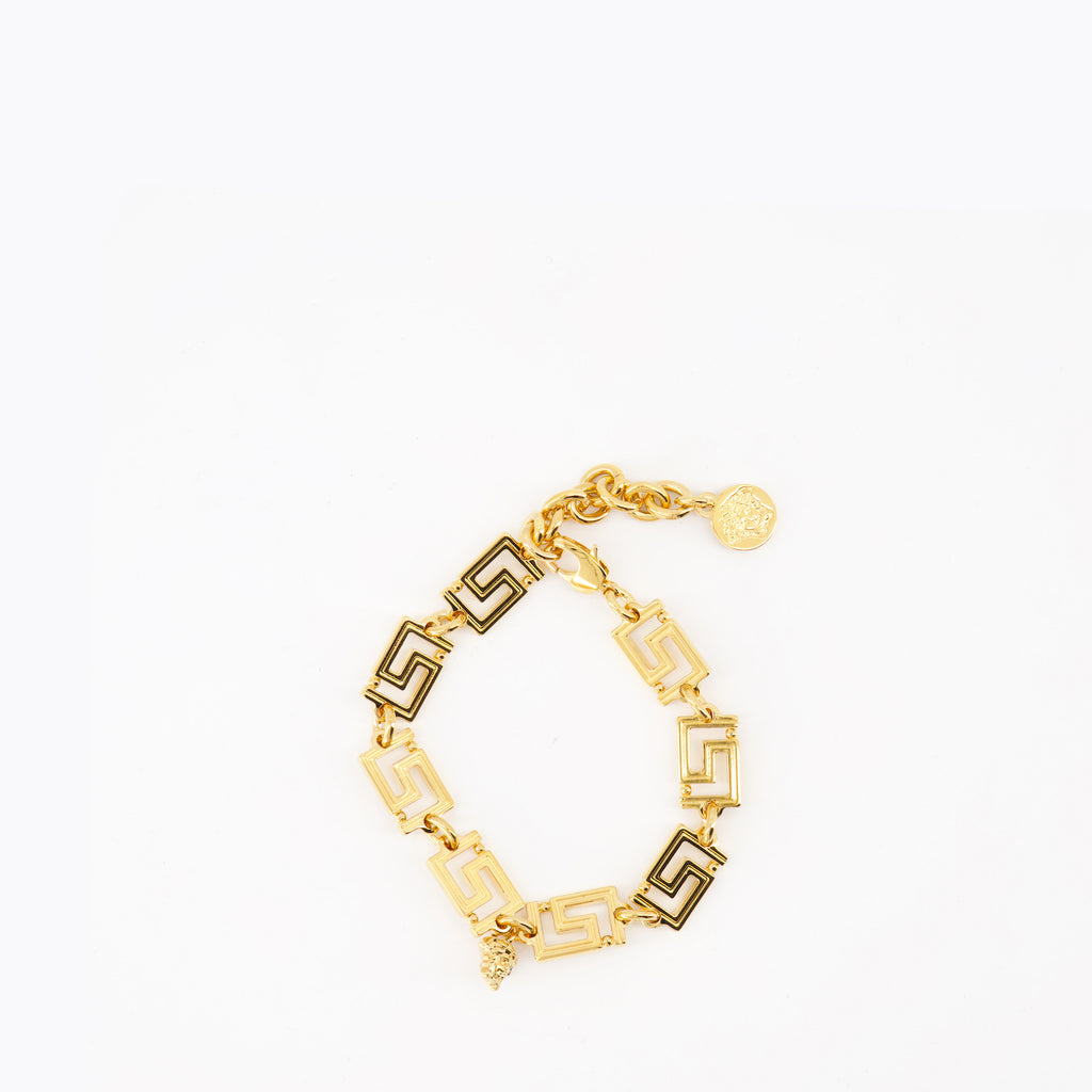 Joias Bracelet Greca Versace Ouro Homme