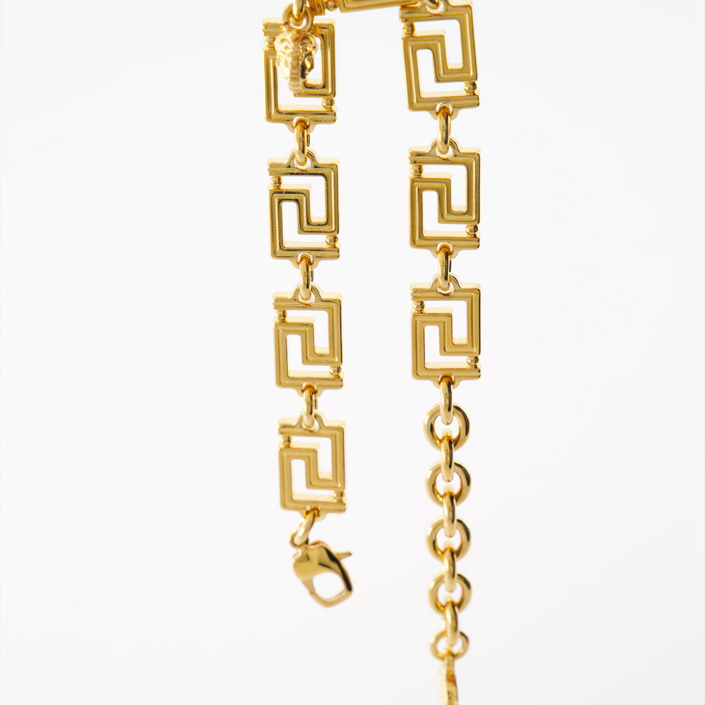 Joias Bracelet Greca Versace Ouro Homme