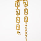 Joias Bracelet Greca Versace Ouro Homme