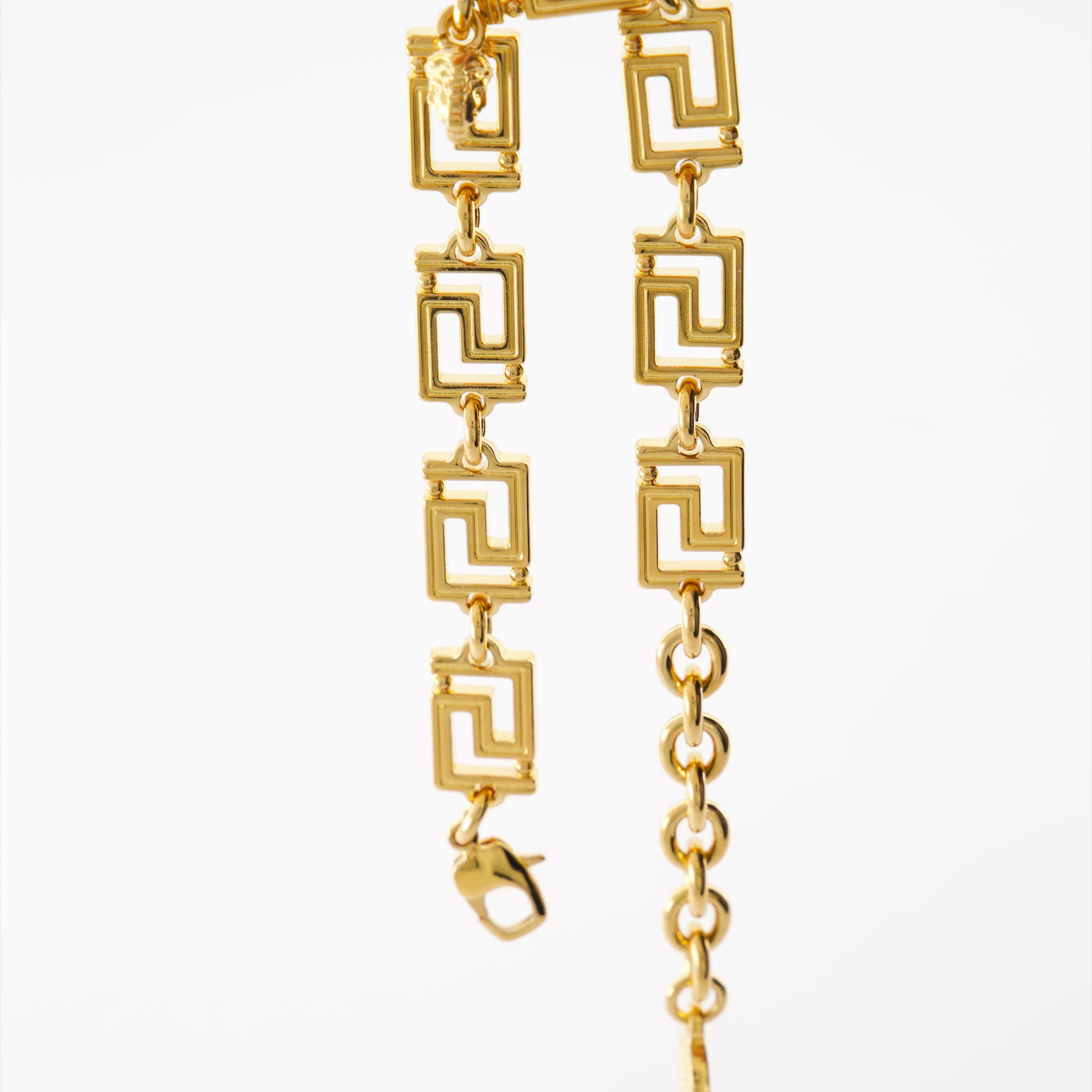 Joias Bracelet Greca Versace Ouro Homme