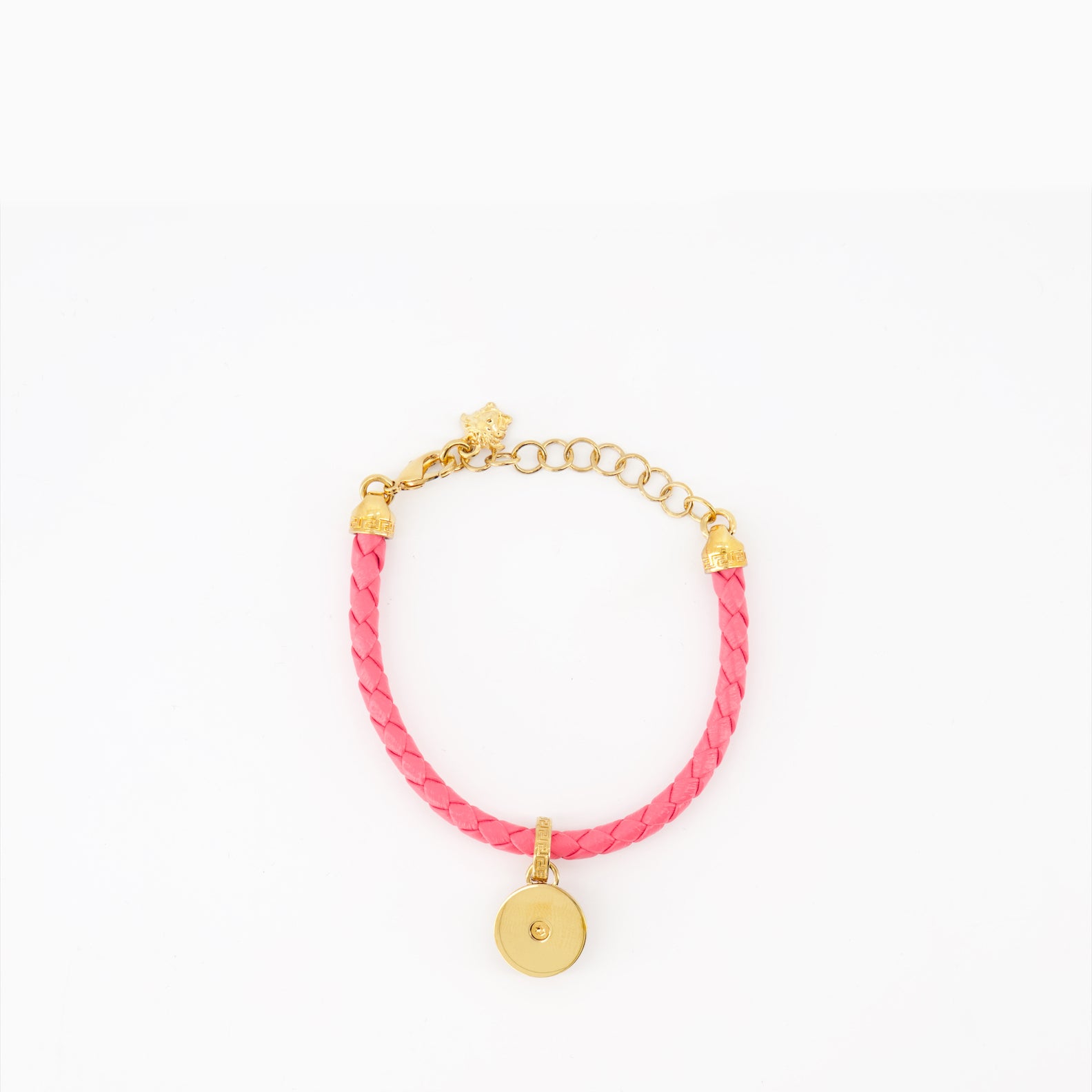 Joias Bracelet Medusa Biggie Versace Rosa Femme