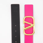 Cinture Ceinture VLogo réversible Valentino Garavani Rosa Femme